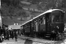 Stazione+ferroviaria+a+Campo+Tures+durante+la+Prima+Guerra+Mondiale